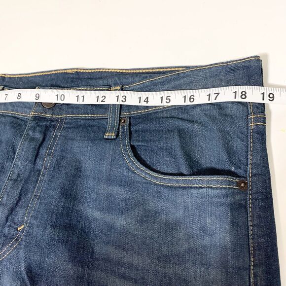 Levi’s 527 Bootcut Jeans Men’s W36 L30 Blue Denim Mid Rise Stretch USA Classic - Picture 9 of 11